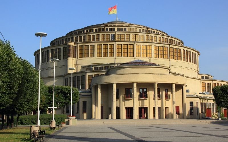hala stulecie we wrocławiu
