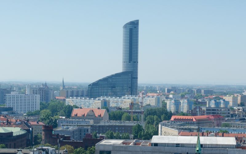 wrocław sky tower