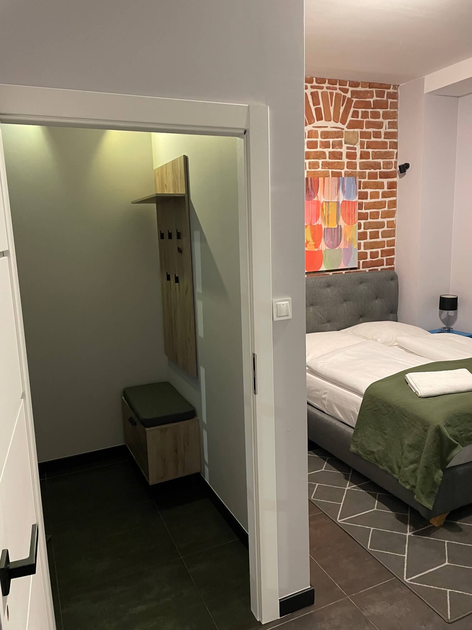 Apartament czteroosobowy z patio