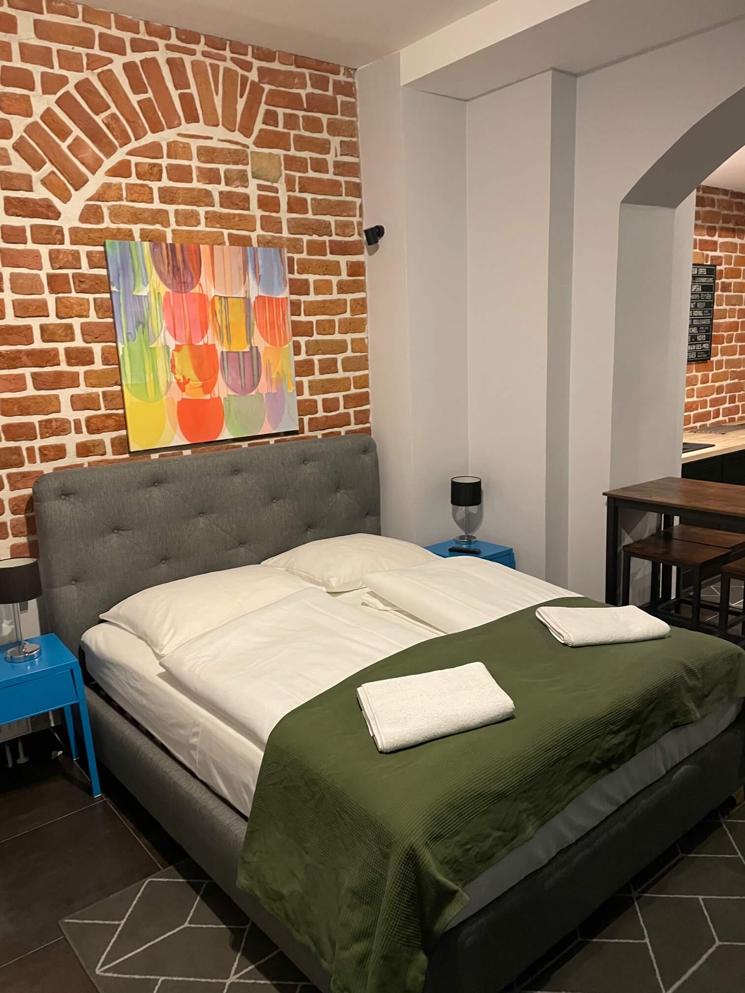 Apartament czteroosobowy z patio